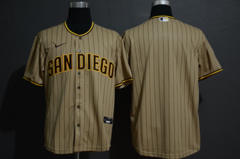 Men's San Diego Padres Blank Gray Stitched MLB Cool Base Nike Jersey