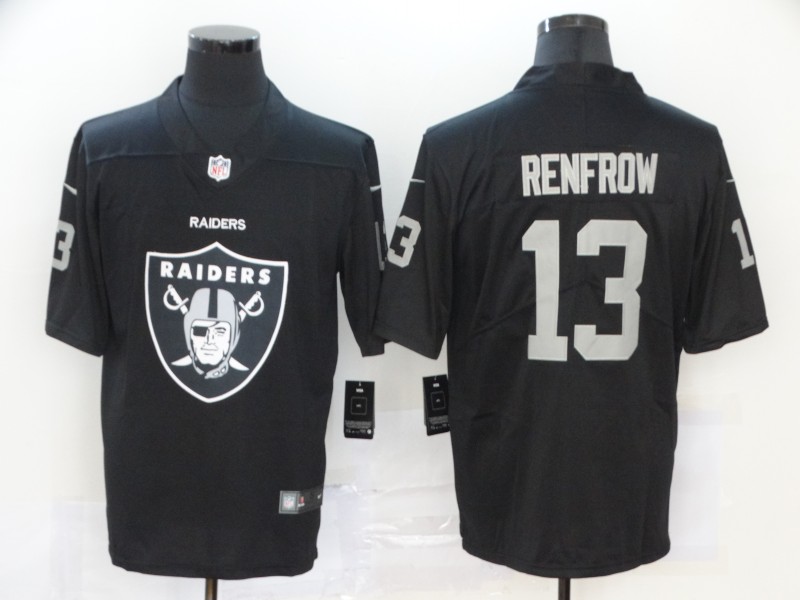 Men's Las Vegas Raiders #13 Hunter Renfrow Black 2020 Big Logo Vapor Untouchable Stitched NFL Nike Fashion Limited Jersey