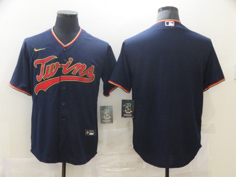 Men Minnesota Twins Blank blue Game Nike MLB Jerseys