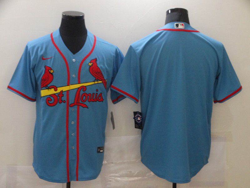 Men St.Louis Cardinals Blank Blue Game Nike MLB Jerseys