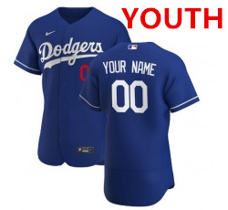 Youth Nike los angeles dodgers blue flex base custom jersey