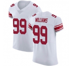 Nike Giants #99 Leonard Williams White Men's Stitched NFL New Elite Jersey