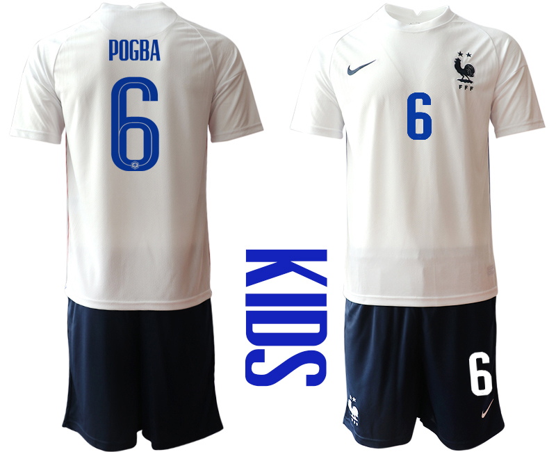 2021 France away Youth 6 soccer jerseys