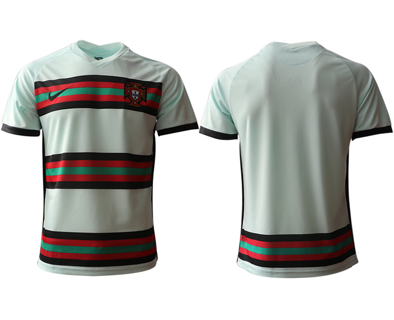 Men 2021 Europe Portugal away AAA version soccer jerseys