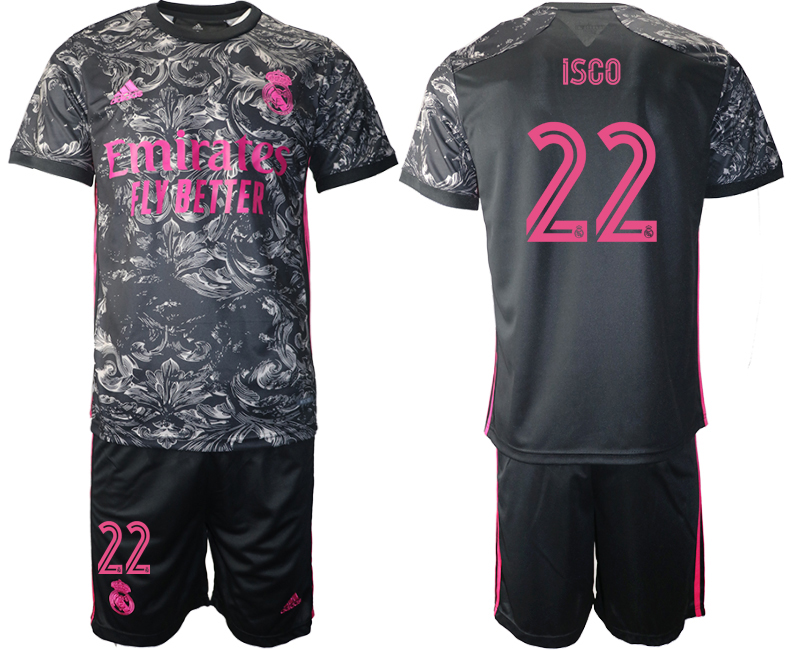 2021 Men Real Madrid away 22 soccer jerseys