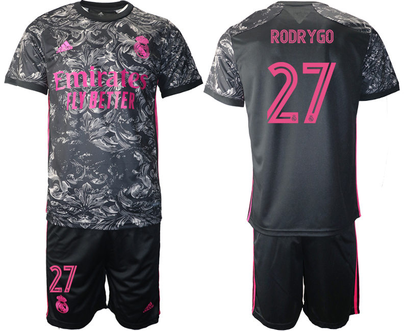 2021 Men Real Madrid away 27 soccer jerseys