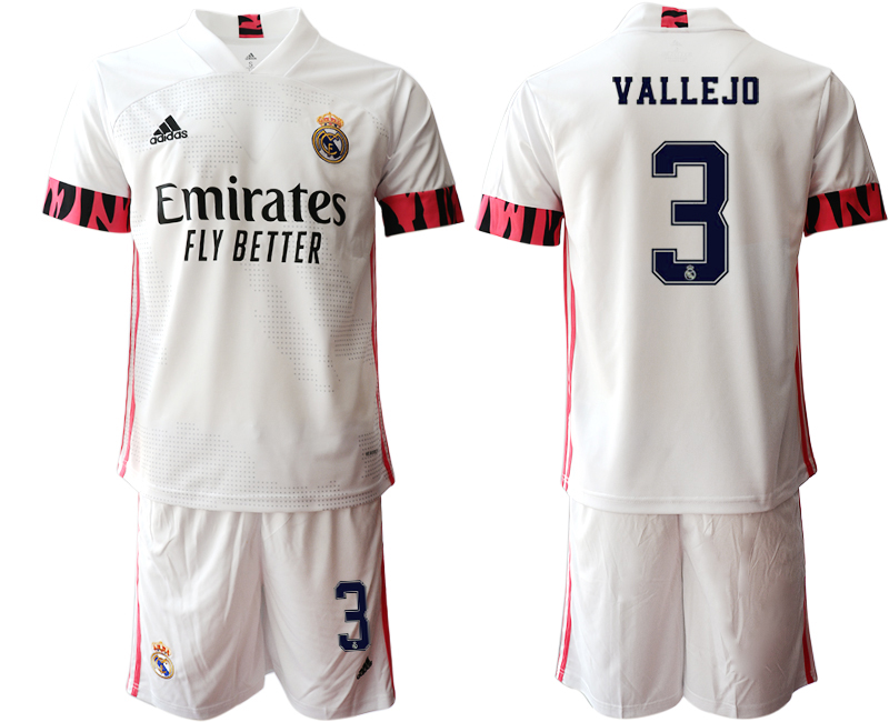 Men 2020-2021 club Real Madrid home 3 white Soccer Jerseys1