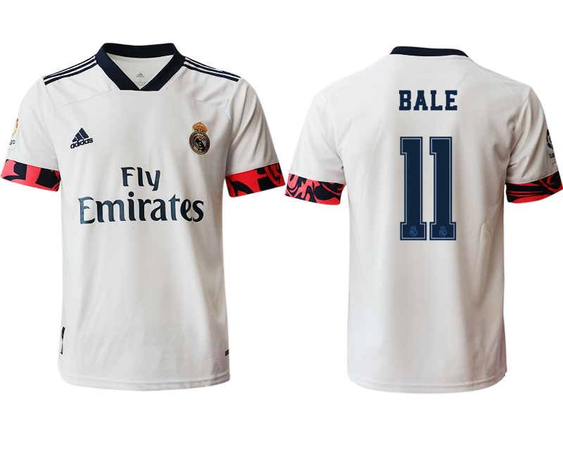 Men 2020-2021 club Real Madrid home aaa version 11 white Soccer Jerseys2