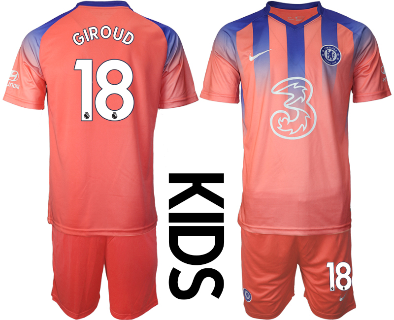 2021 Chelsea FC away Youth 18 soccer jerseys