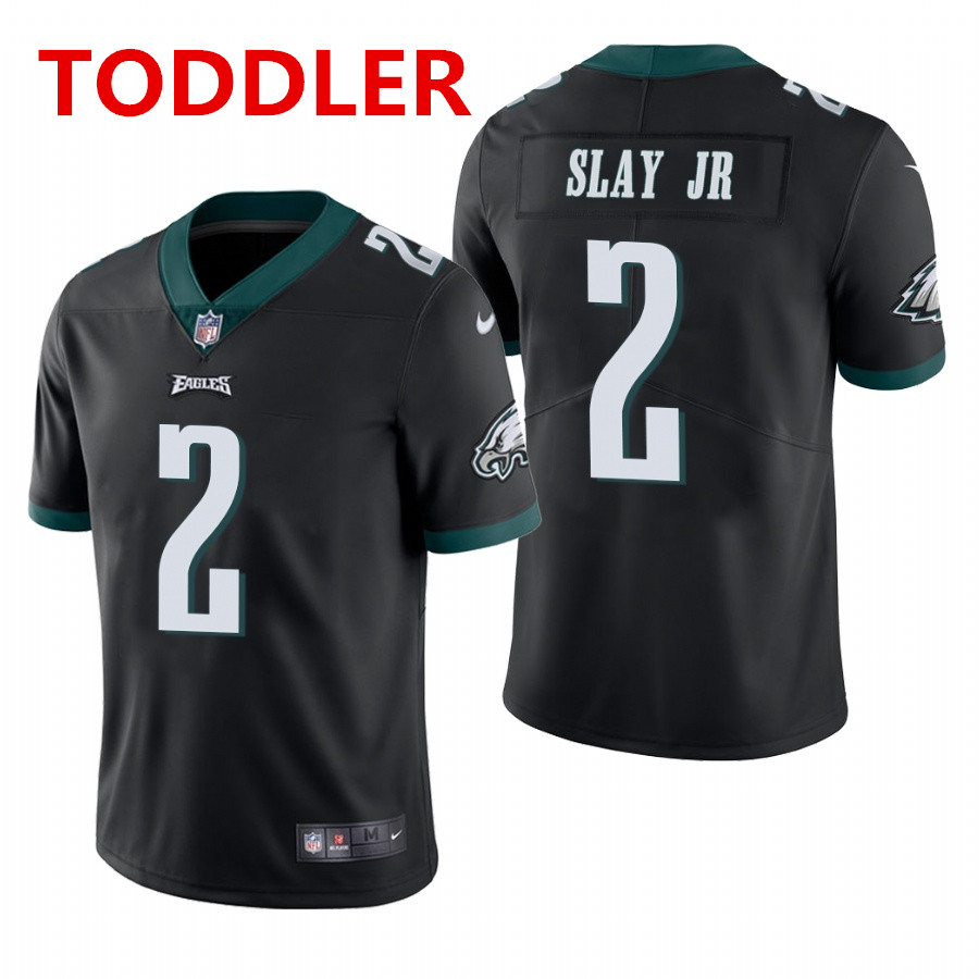 toddler philadelphia eagles #2 darius slay jr. black vapor limited Nike jersey