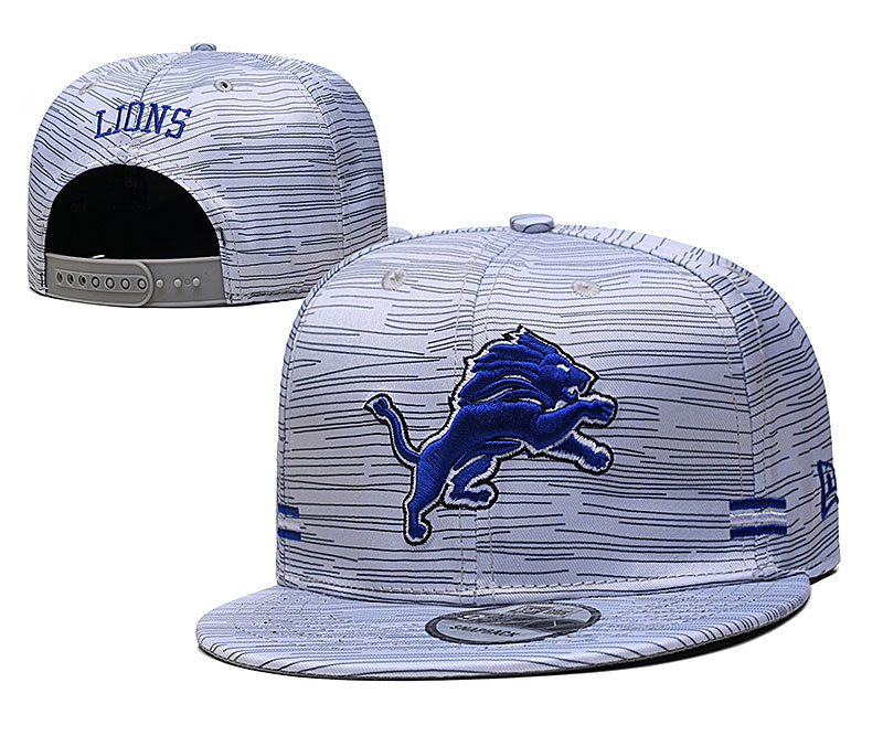 2021 NFL Detroit Lions Hat TX604