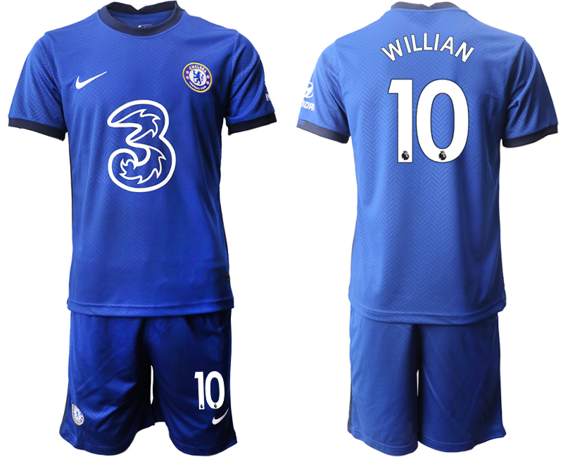 Men 2020-2021 club Chelsea home 10 blue Soccer Jerseys