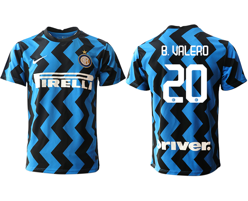 Men 2020-2021 club Inter Milan home aaa versio 20 blue Soccer Jerseys