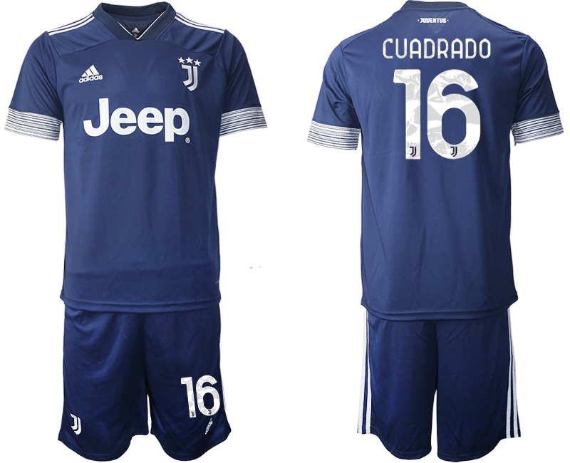 Men 2020-2021 club Juventus away16 blue Soccer Jerseys