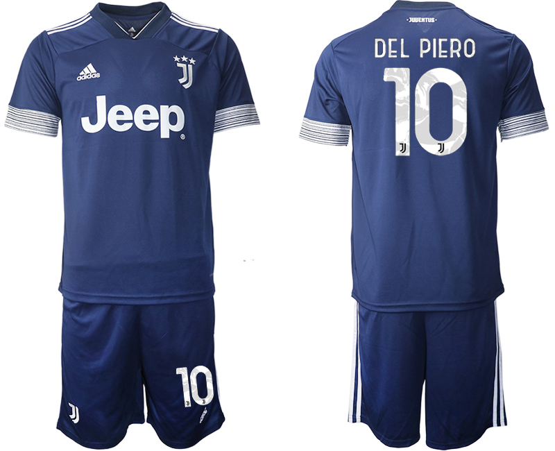 Men 2020-2021 club Juventus away 10 blue Soccer Jerseys1