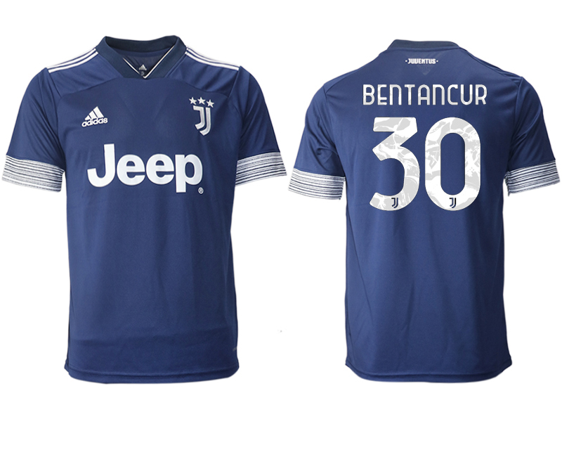 Men 2020-2021 club Juventus away aaa version 30 blue Soccer Jerseys