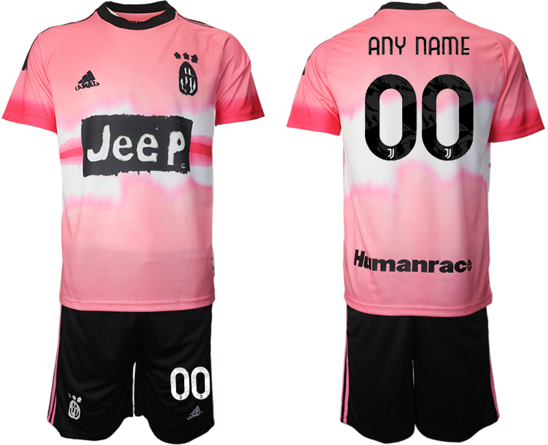 Men 2021 Juventus adidas Human Race custom soccer jerseys