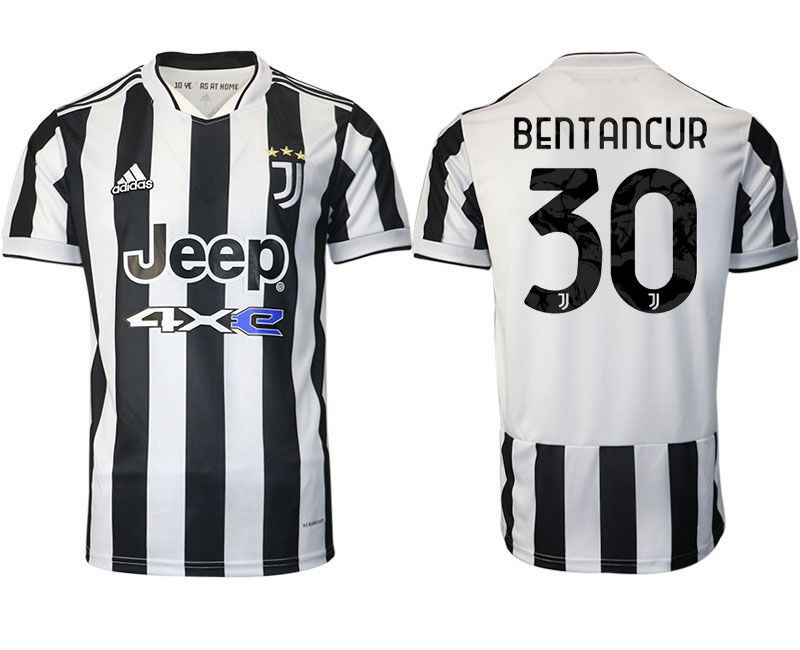 Men 2021-2022 Club Juventus home aaa version white 30 Adidas Soccer Jersey