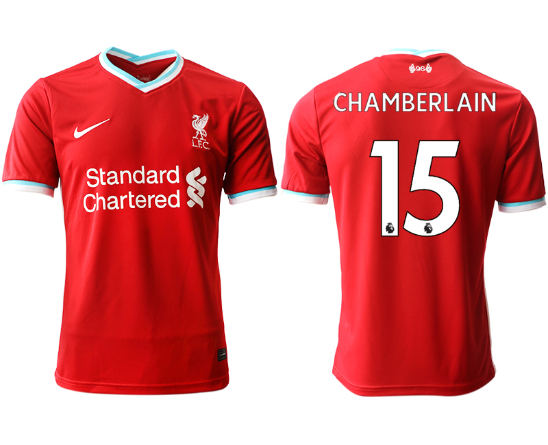 Men 2020-2021 club Liverpool home aaa version 15 red Soccer Jerseys