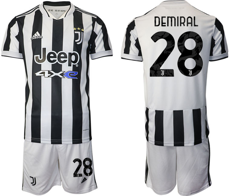 Men 2021-2022 Club Juventus home white 28 Adidas Soccer Jerseys