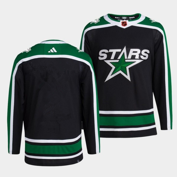 Men's Dallas Stars Blank 2022 Balck Reverse Retro 2.0 Stitched Jersey