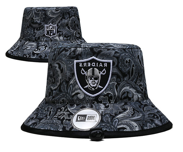 Las Vegas Raiders Stitched Bucket Hats 077