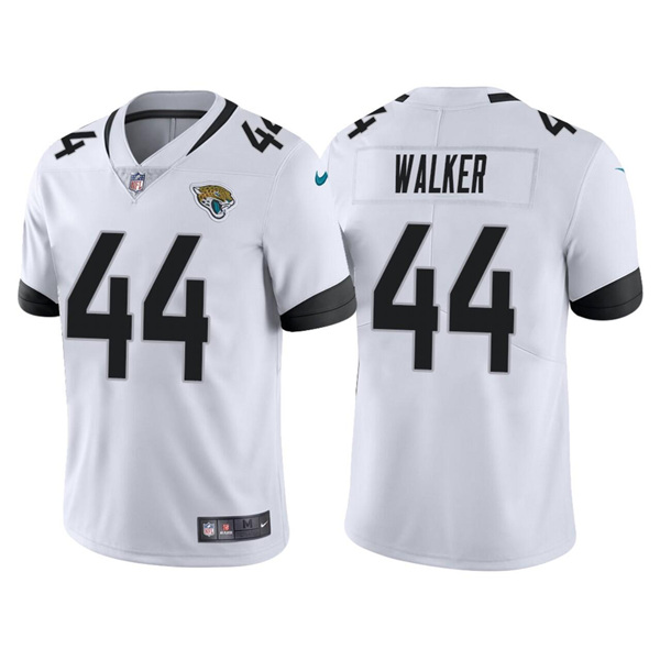 Men's Jacksonville Jaguars #44 Travon Walker 2022 White Vapor Untouchable Limited Stitched Jersey