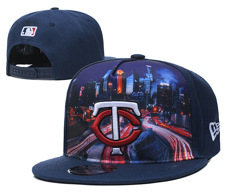 Minnesota Twins Stitched Snapback Hats 004