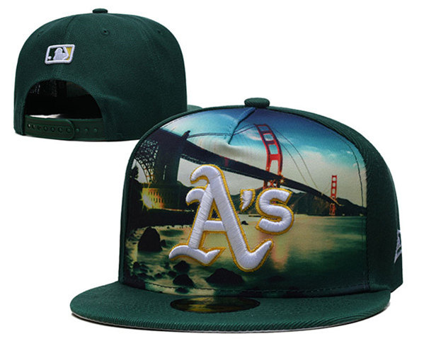 Oakland Athletics Stitched Snapback Hats 013