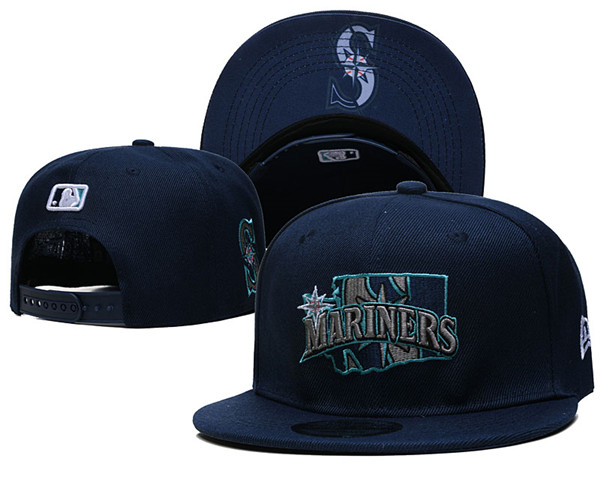 Seattle Mariners Stitched Snapback Hats 001