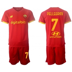 Men Roma Soccer #7 Jerseys