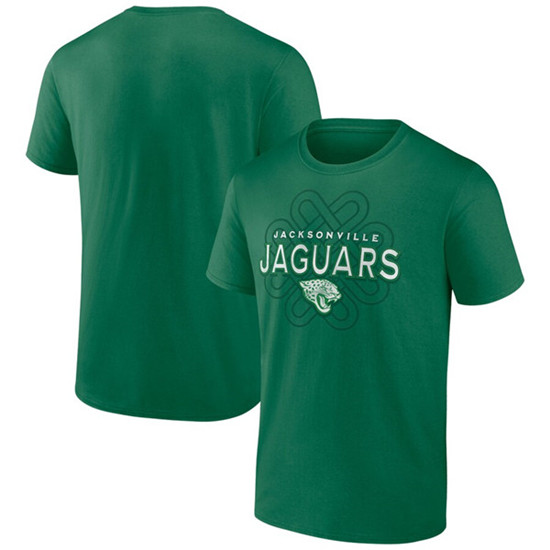 Men's Jacksonville Jaguars Kelly Green Celtic Knot T-Shirt