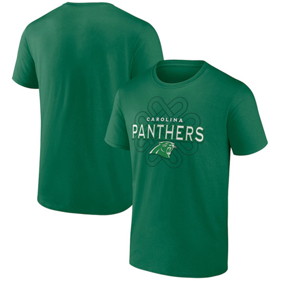 Men's Carolina Panthers Kelly Green Celtic Knot T-Shirt