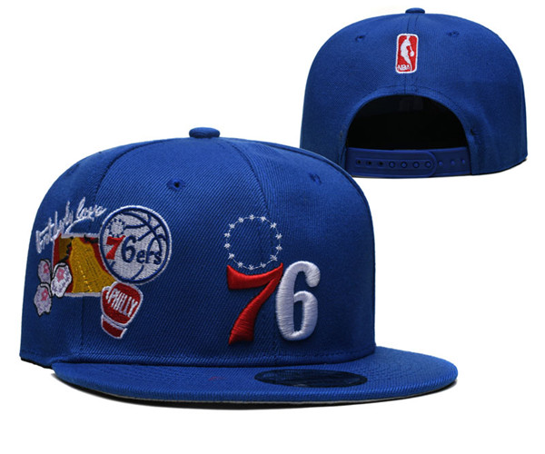 Philadelphia 76ers Stitched Snapback Hats 0018