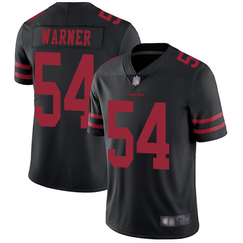 Big Size San Francisco 49ers #54 Fred Warner Black Vapor Untouchable Limited Player Football Jersey