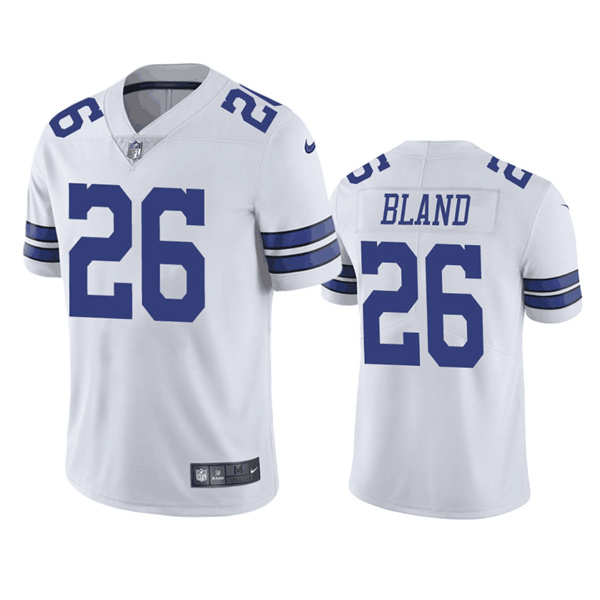 Men's Dallas Cowboys #26 DaRon Bland White Vapor Untouchable Limited Stitched Football Game Jersey