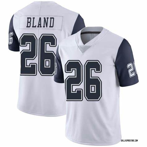 Men's Dallas Cowboys #26 DaRon Bland White Stitched NFL Limited Rush Jersey