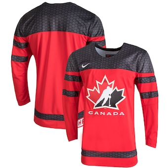 Men's Nike Red Hockey Canada - Team Replica Jersey