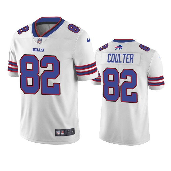 Men's Buffalo Bills #82 I. Coulter White Vapor Untouchable Limited Stitched Jersey