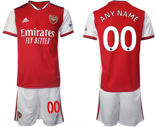 Men's Arsenal F.C Custom Jersey With Shorts1