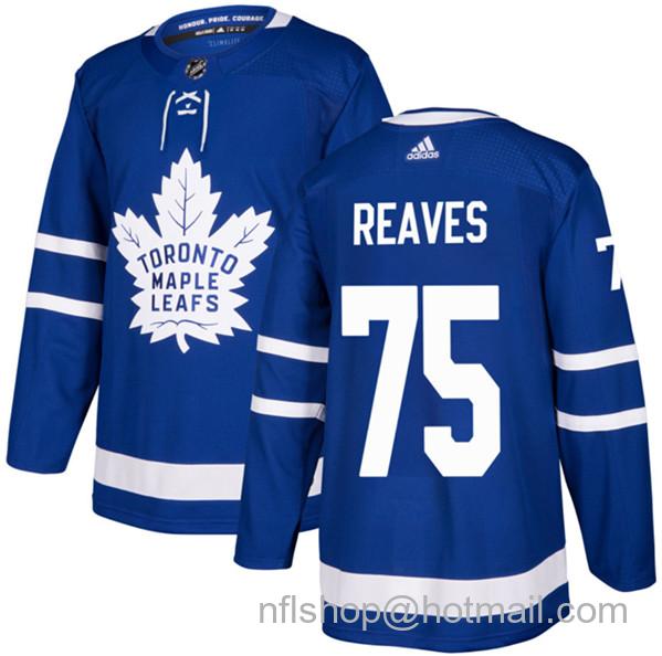 Ryan Reaves Men's Toronto Maple Leafs #75 Stitched Jersey - Blue