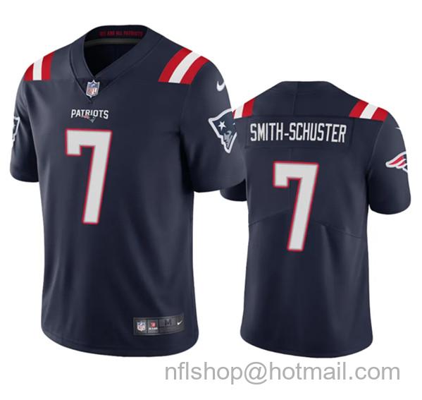 JuJu Smith-Schuster Men's New England Patriots #7 Vapor Untouchable Stitched Football Jersey - Navy