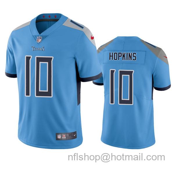 DeAndre Hopkins Men's Tennessee Titans #10 Vapor Untouchable Stitched Jersey - Blue