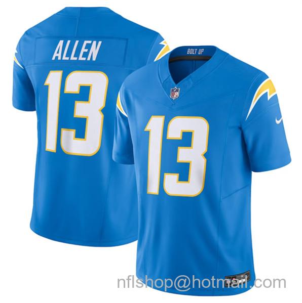 Keenan Allen Men's Los Angeles Chargers #13 2023 F.U.S.E. Vapor Untouchable Limited Stitched Jersey - Blue