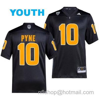 Youth Arizona State Sun Devils Drew Pyne Jersey #10 Premier Black College Football 2023