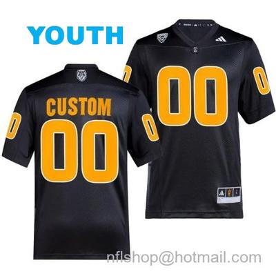 Youth Custom Arizona State Sun Devils Jersey Name And Number Premier Black College Football 2023