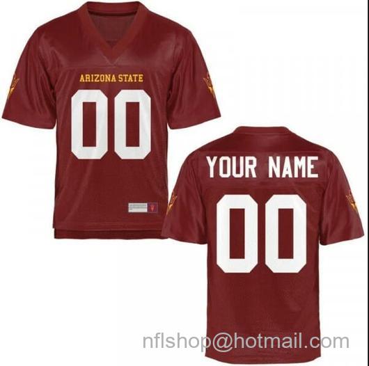 Men's Arizona State Sun Devils Customized Football Jersey