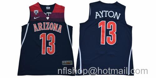 Men's Arizona Wildcats #13 Ayton NCAA Basketball Jersey39