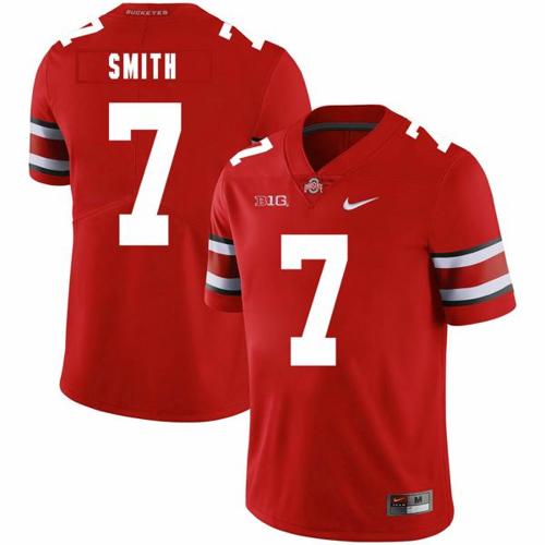 Youth Nike Ohio State Buckeyes #7 Rod Smith College Football Jersey Red