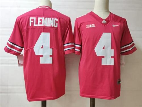 Youth Nike Ohio State Buckeyes #4 Fleming College Football Jersey Red